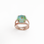 Large Single Stone Adjustable Ring in Sun-Kissed "Peridot" *Custom*