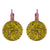 Extra Luxurious Pavé Leverback Earrings in "Fields of Gold" *Custom*